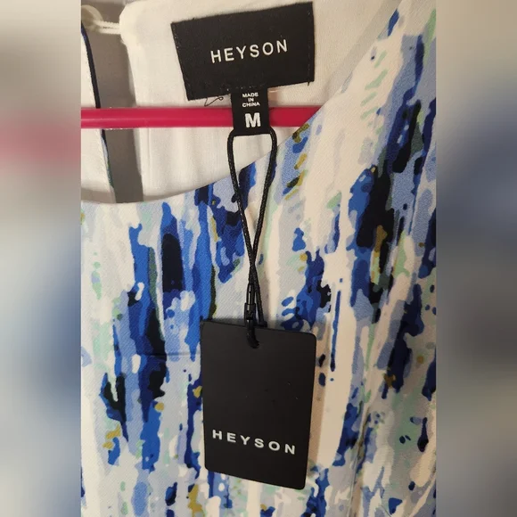 Heyson Blue and White Dress - Picture 2 of 7